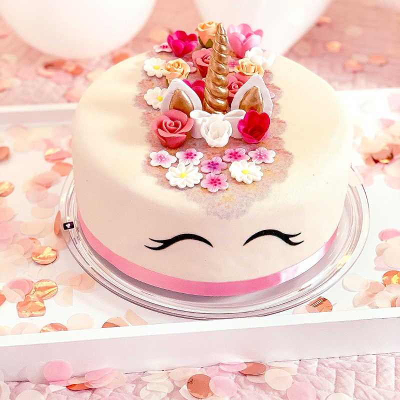 Einhorn-Torte - Doppelte Höhe