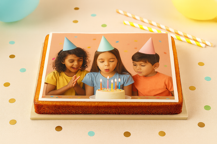 Rechteckiger Tortenaufleger