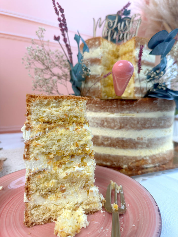 Naked Cake, Hochzeitstorte