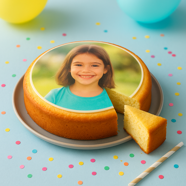 Runder Tortenaufleger