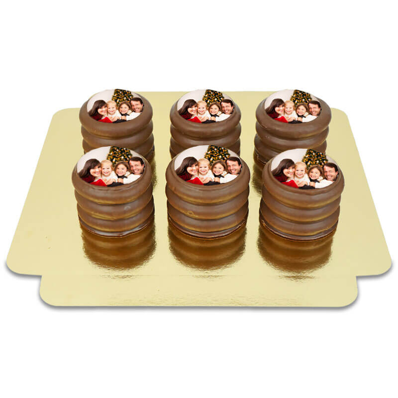 6er Set Baumkuchen Vollmilch mit Foto