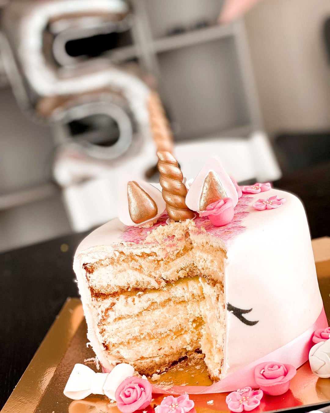 Einhorn-Torte - Doppelte Höhe