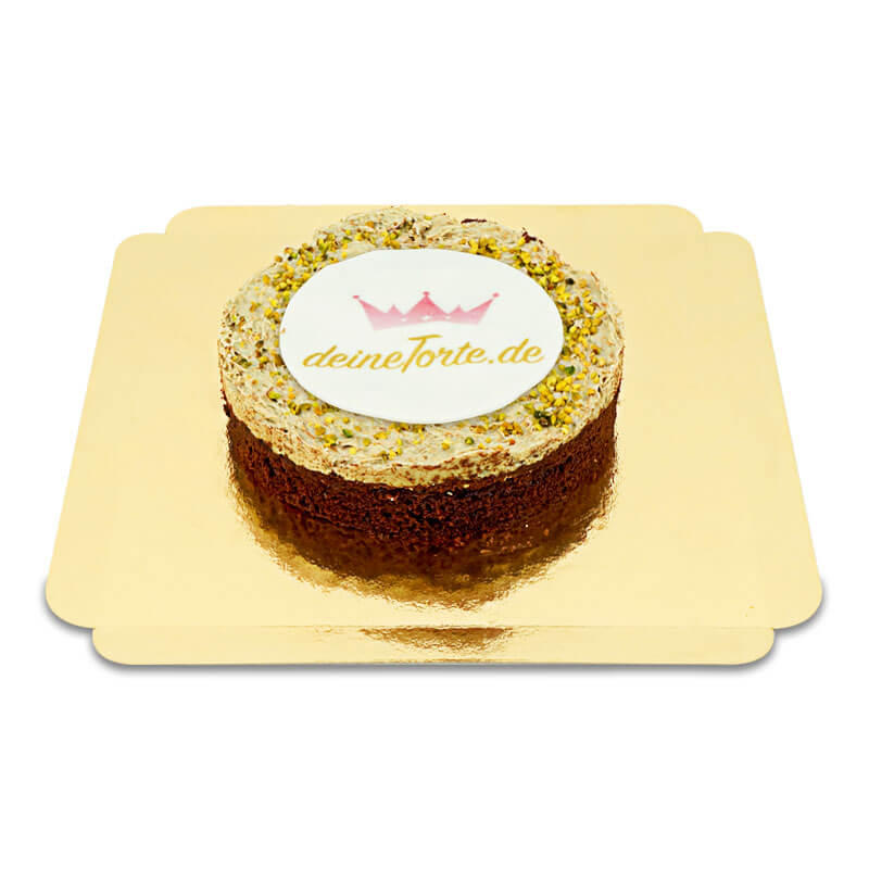 Dubai Style Schokoladenkuchen mit Logo