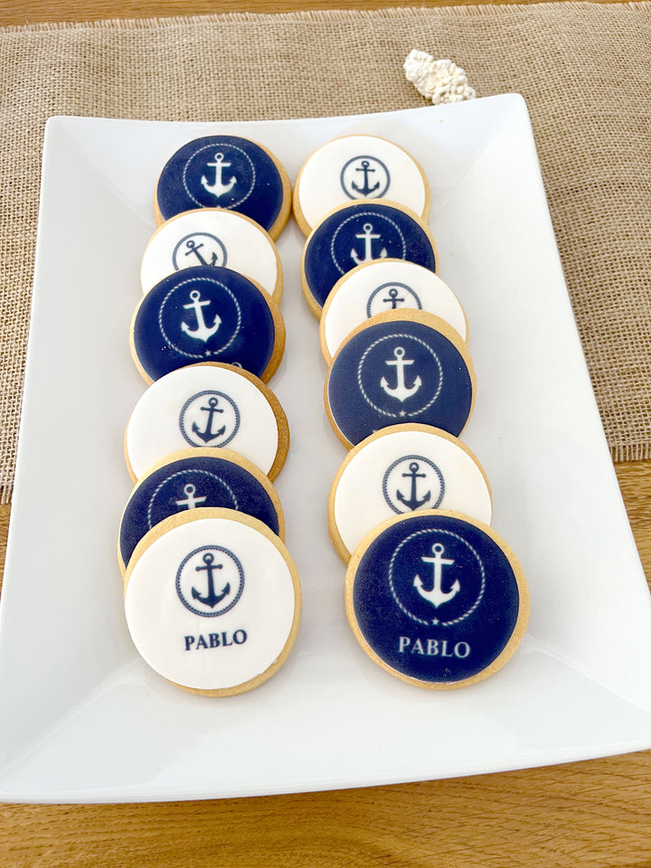 Foto-Keks, Rund (12 Stück)