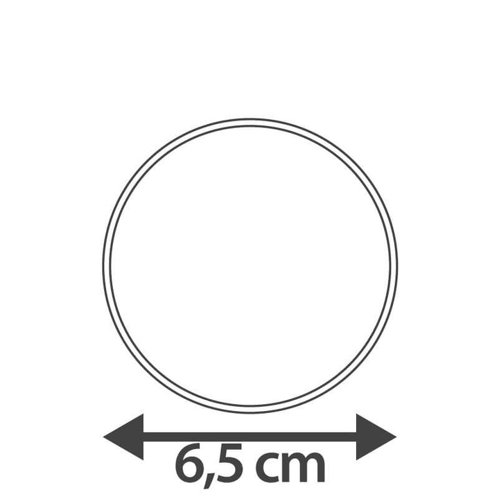 Foto-Keks, Rund (12 Stück)