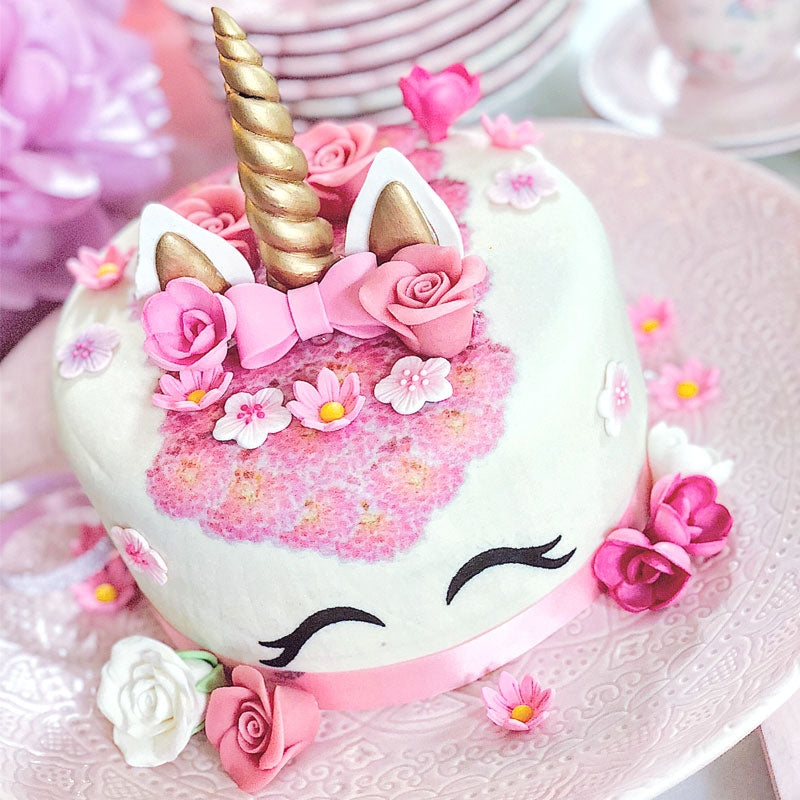 Einhorn-Torte - Doppelte Höhe