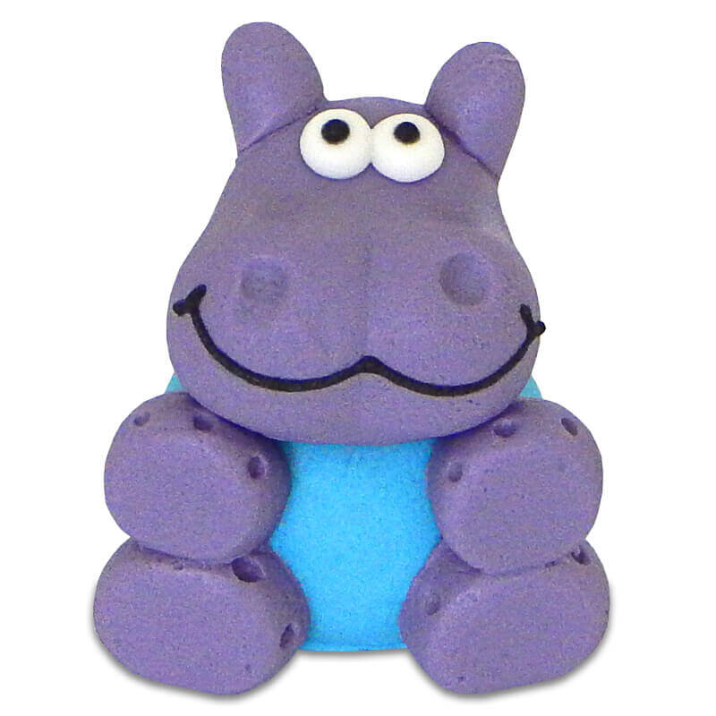 Nilpferd aus Marzipan