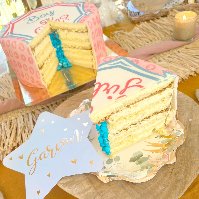 Deluxe Gender Reveal Torte