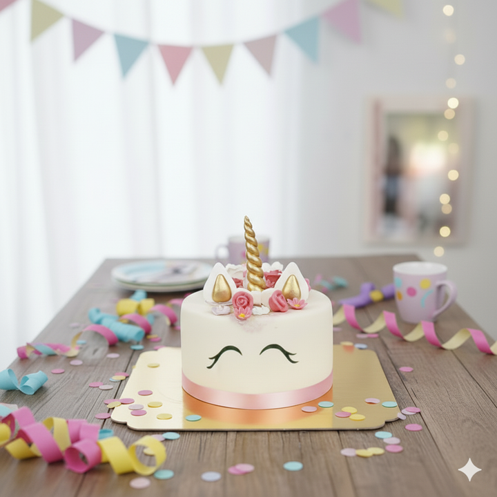 Einhorn-Torte - Doppelte Höhe