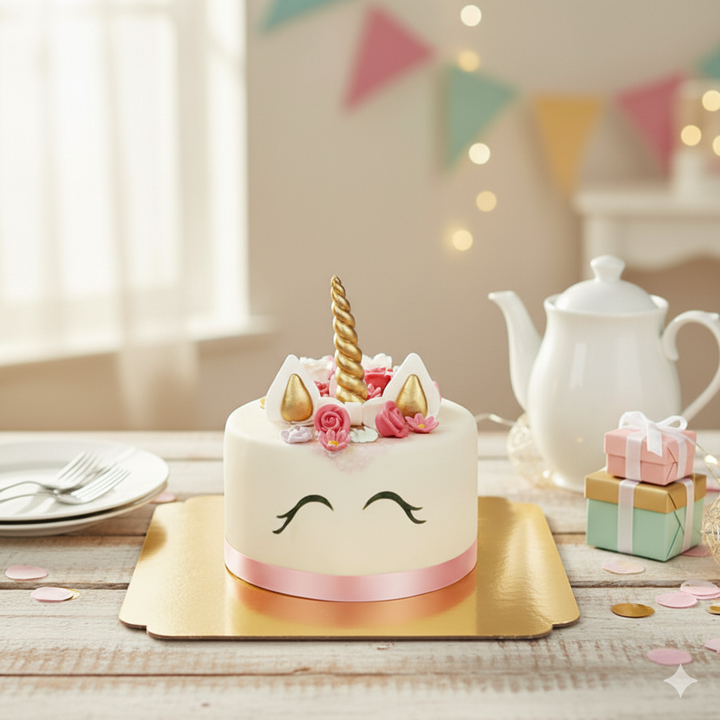 Einhorn-Torte - Doppelte Höhe