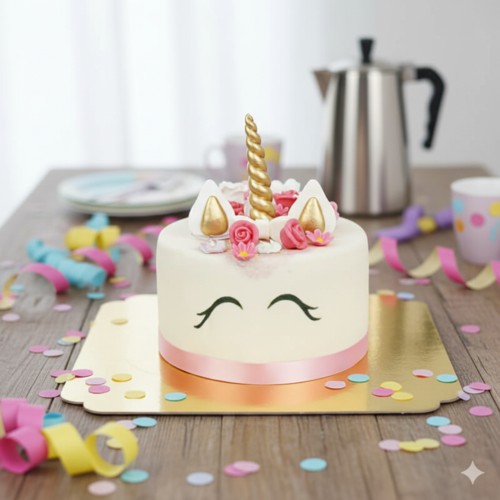 Einhorn-Torte - Doppelte Höhe