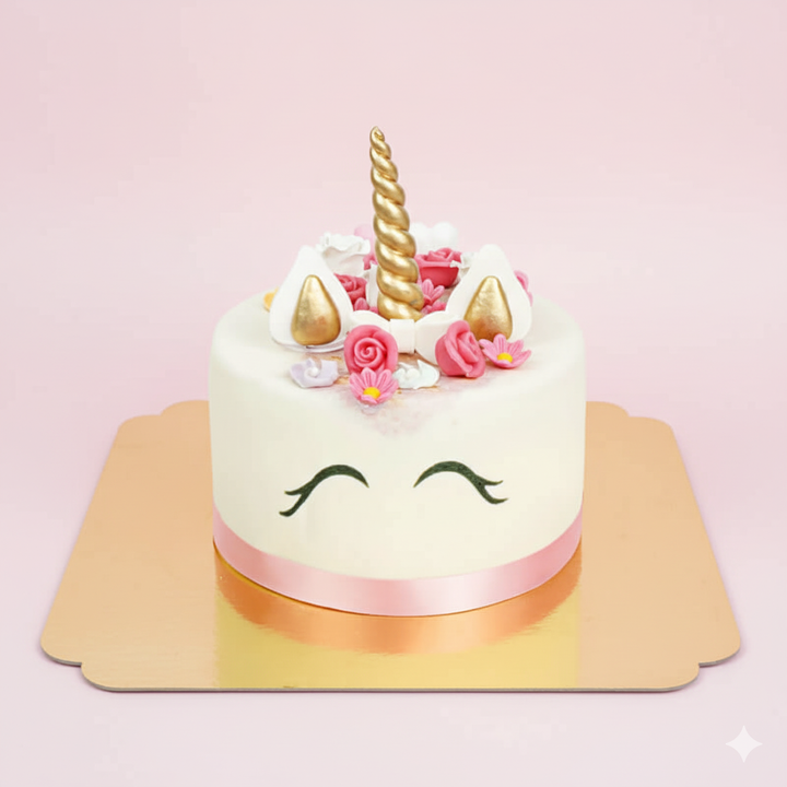 Einhorn-Torte - Doppelte Höhe