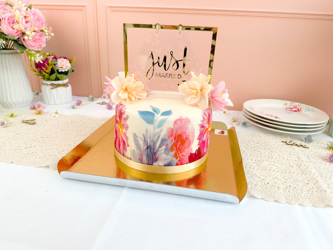 Deluxe Blumen-Torte