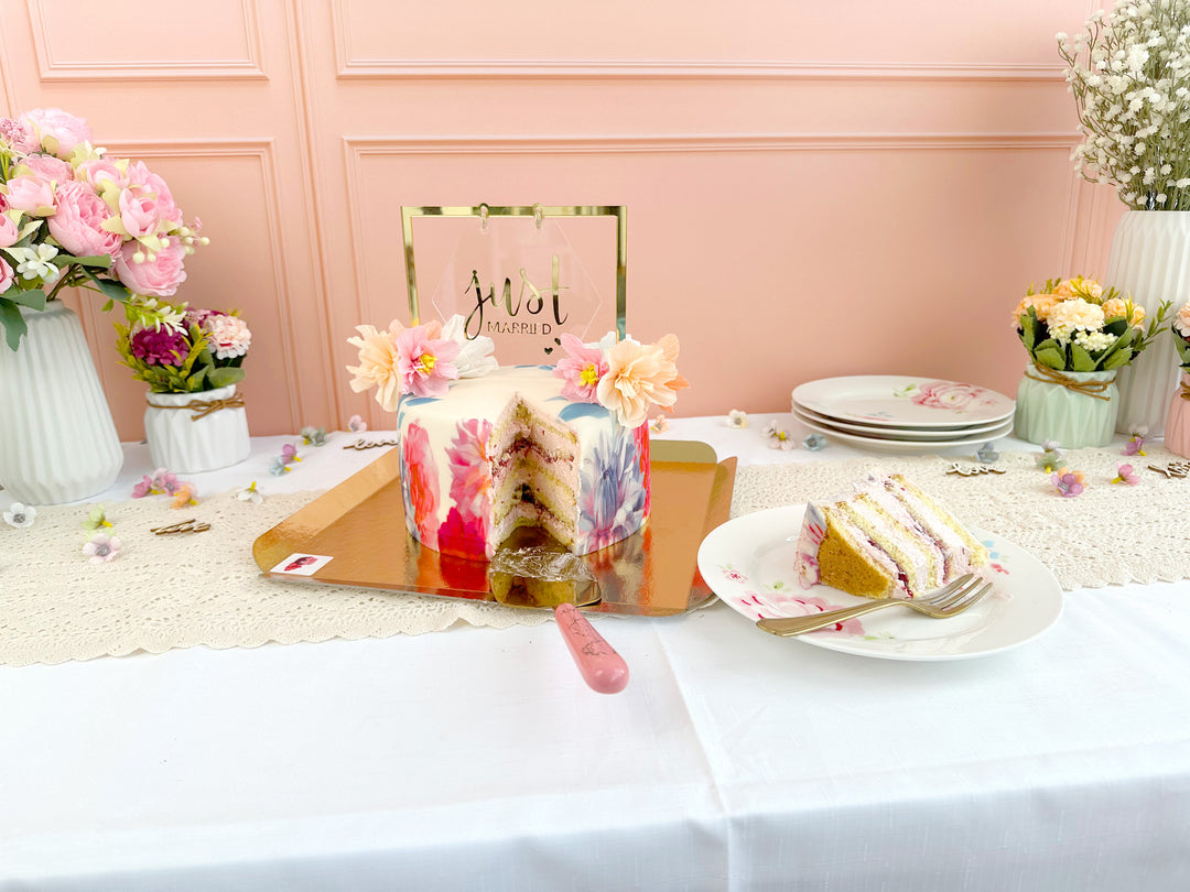Deluxe Blumen-Torte