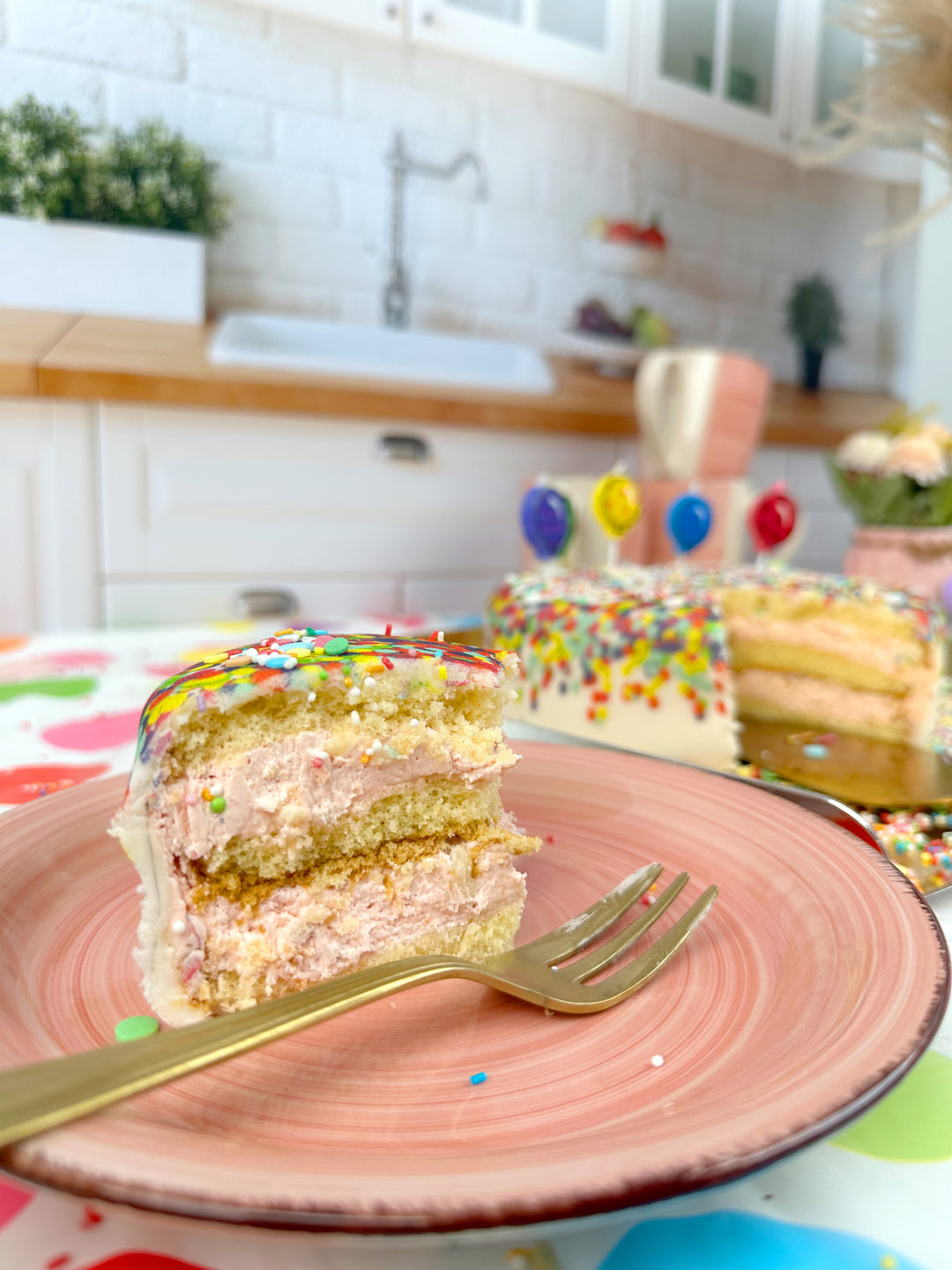 Konfetti-Torte