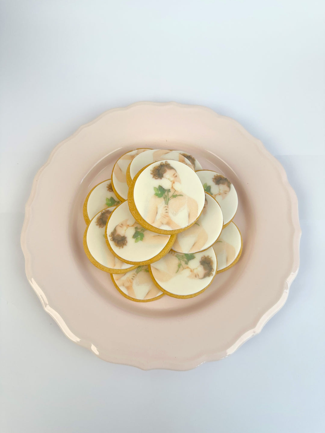 Foto-Keks, Rund (12 Stück)