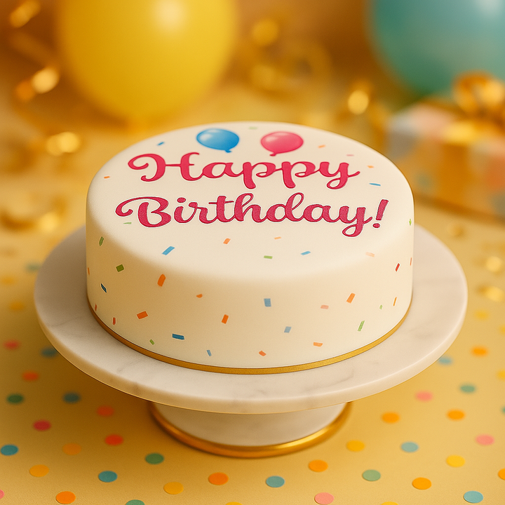 Happy Birthday Torte PINK