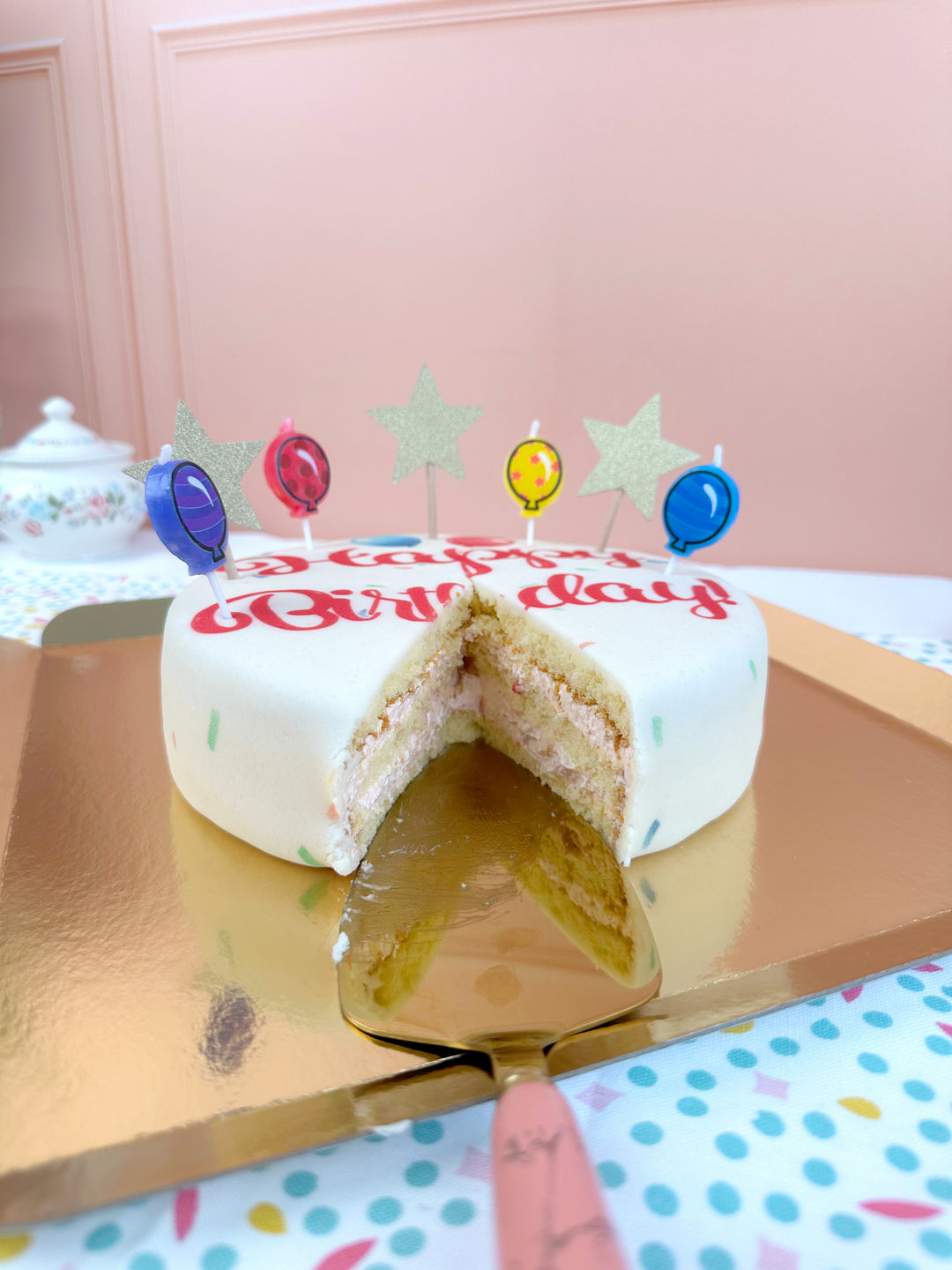 Happy Birthday Torte PINK