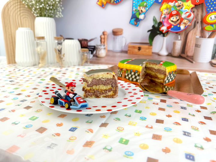 Mario Kart® auf Grasland-Rennstrecken-Torte