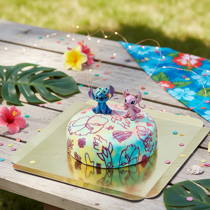 Angel & Stitch® auf Torte