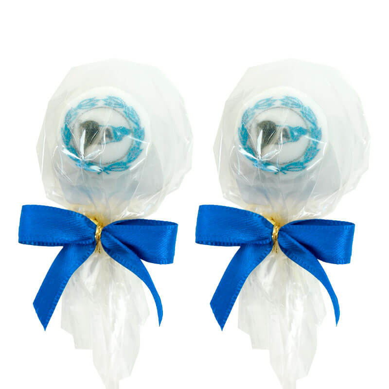 Arminia Bielefeld Cake-Pops, weiß (12 Stück)