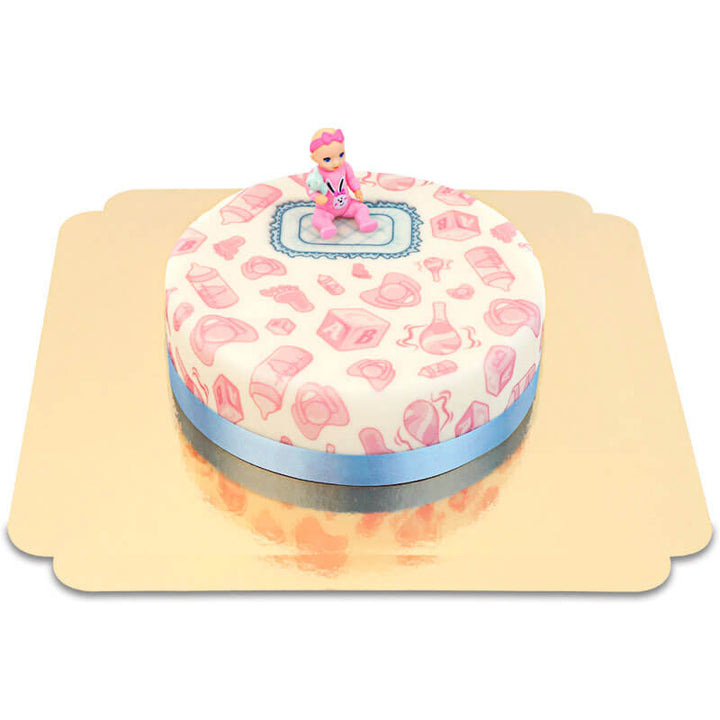 Baby Born®-Figur auf Torte