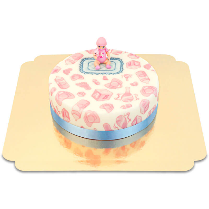 Baby Born®-Figur auf Torte