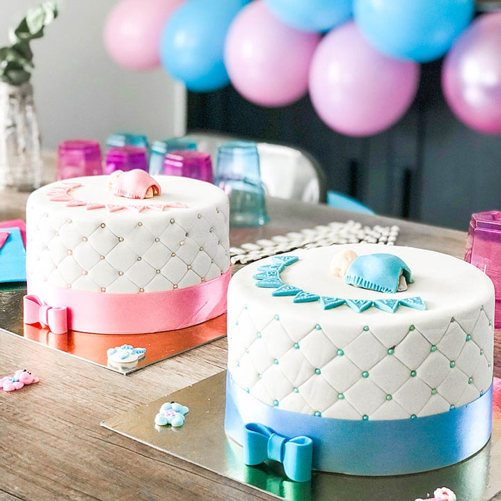 Pinke Baby-Party Torte