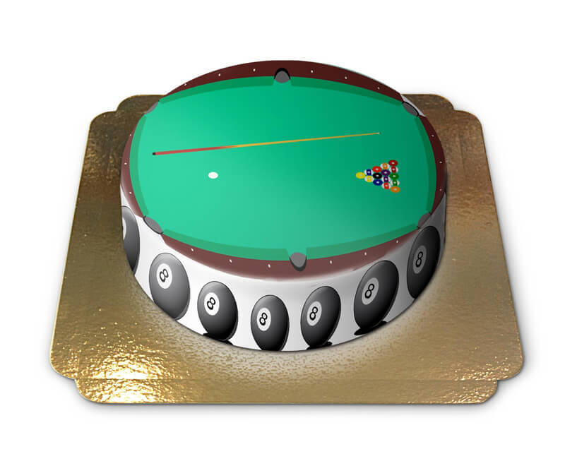 Billard-Torte