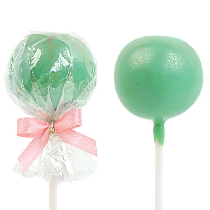 Einfarbige bunte Cake-Pops (12 Stück)