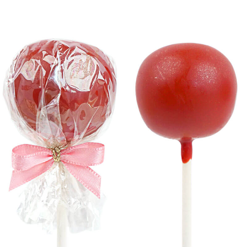 Einfarbige bunte Cake-Pops (12 Stück)