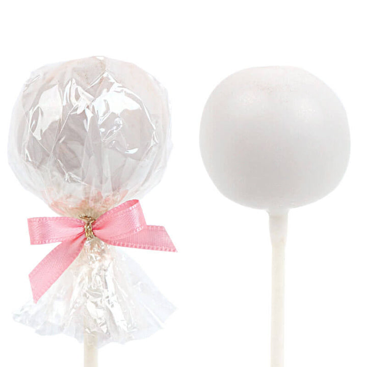 Einfarbige bunte Cake-Pops (12 Stück)