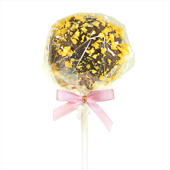 Cake-Pops mit Orange- & Erdbeer-Crisp (12 Stück)