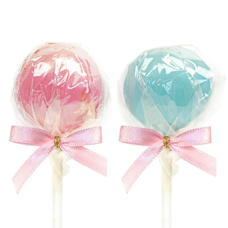 Cake-Pops mit bunter Glasur (12 Stück)