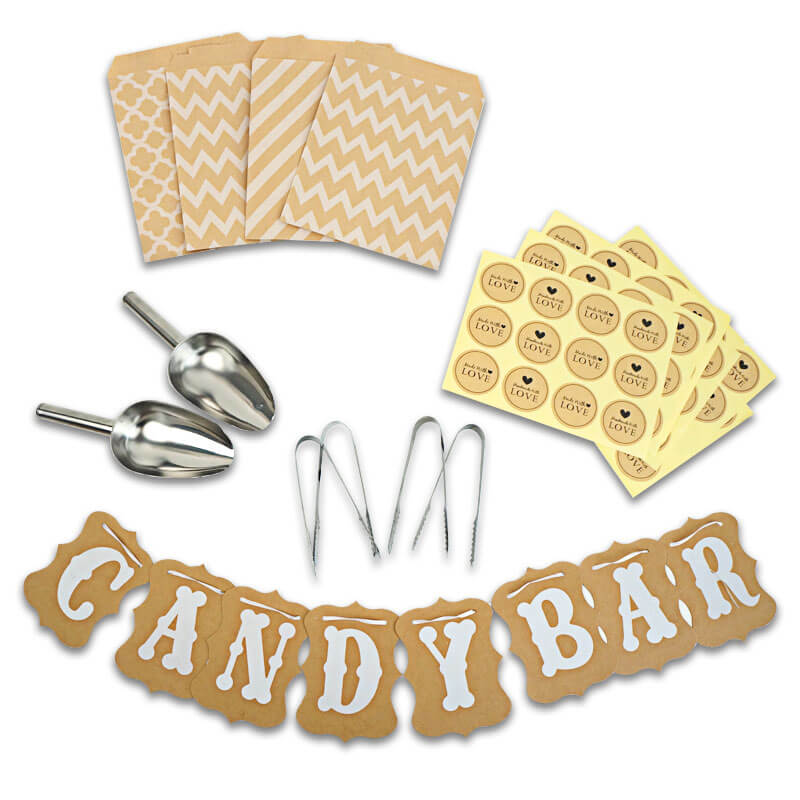 Candy Bar Set "Hochzeit"