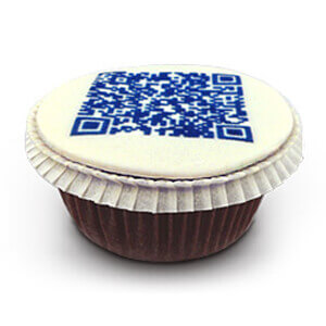 QR-Code-Cupcakes (9 Stück)