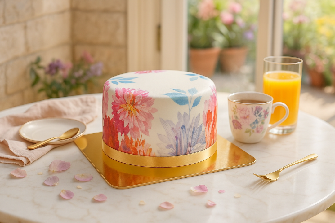 Deluxe Blumen-Torte