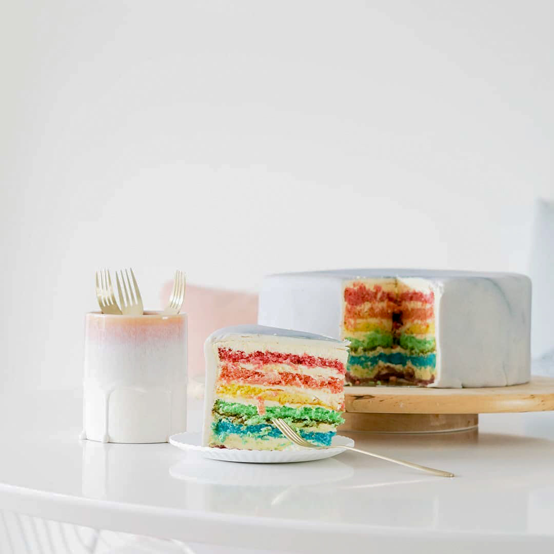 Deluxe Marmormuster-Torte - doppelte Höhe