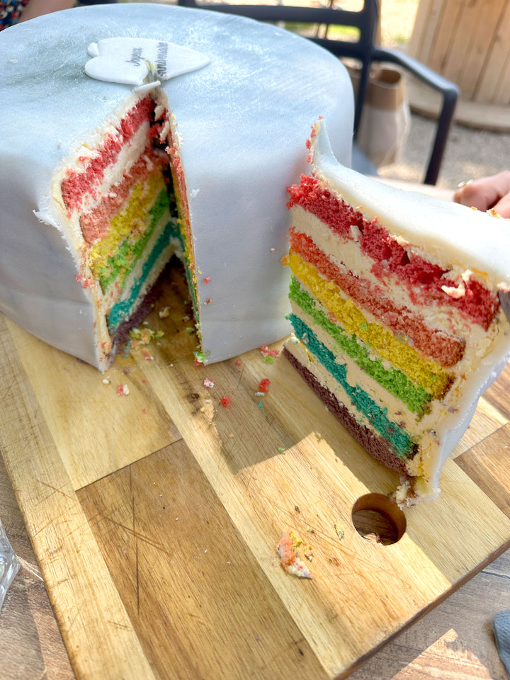 Deluxe Marmormuster-Torte - doppelte Höhe