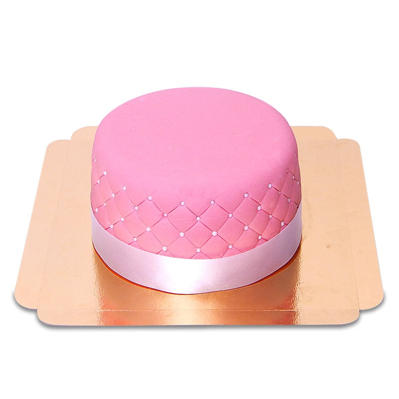 Pinke Deluxe-Torte - doppelte Höhe