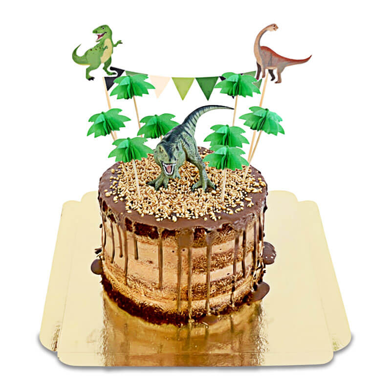 Dino Naked Cake