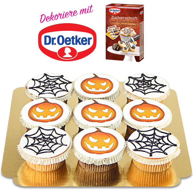 Dr. Oetker Halloween-Cupcakes, 9 Stück