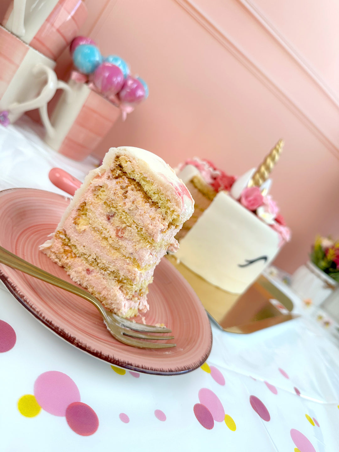 Einhorn-Torte - Doppelte Höhe