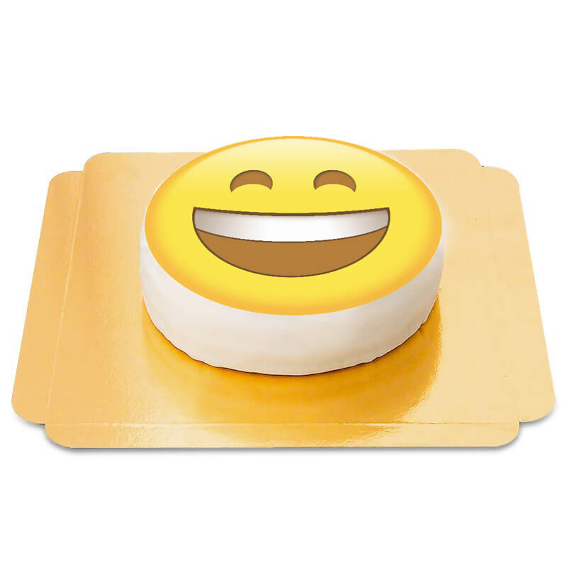 Lachender Emoji-Torte