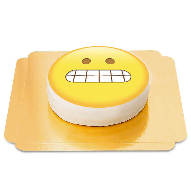 Schadenfroher Emoji-Torte