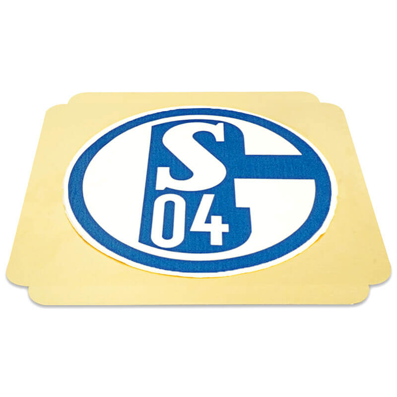 FC Schalke 04 Tortenaufleger, 22cm