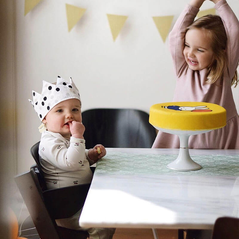 Gelbe Miffy mit Luftballon Torte