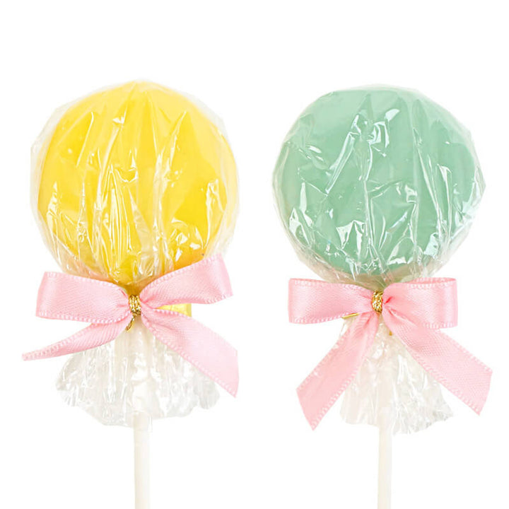 Bunte Flatpops in 2 Farben (2x6 Stück)