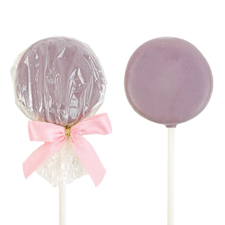 Einfarbige bunte Flatpops (12 Stück)