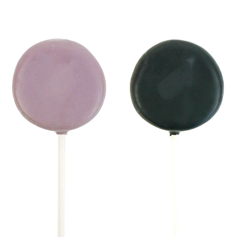 Bunte Flatpops in 2 Farben (2x6 Stück)